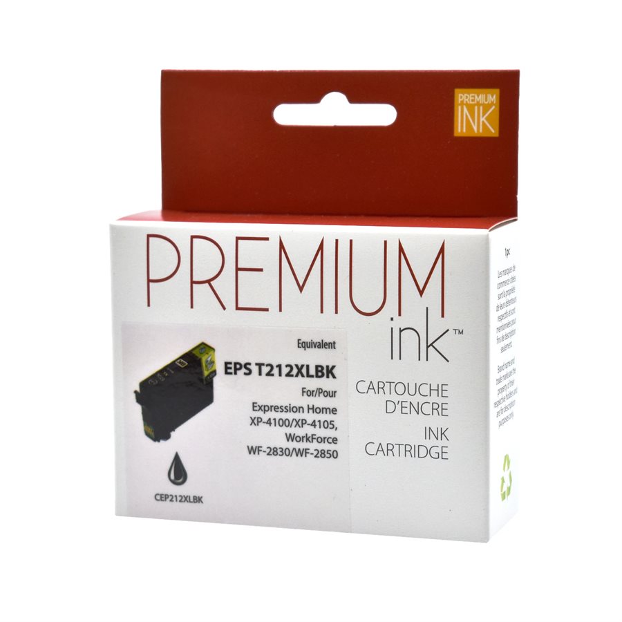EPSON T212XL220 Black INK / INKJET CARTRIDGE Premium Compatible