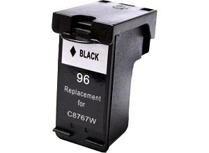 HP96 (C8767W) Standard Capacity Black Remanufactured color Inkjet Cartridge