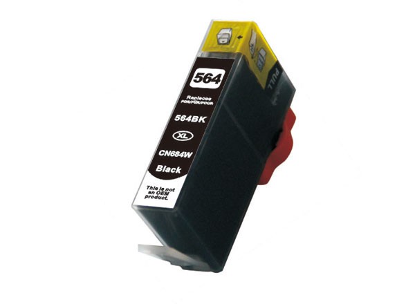 Image for product hp-hp-564xlbk-high-capacity-black-new-compatible-color-inkjet-cartridge
