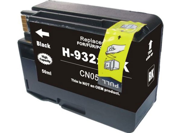 HP HP-932XLBK High Capacity Black New Compatible Color Inkjet Cartridge
