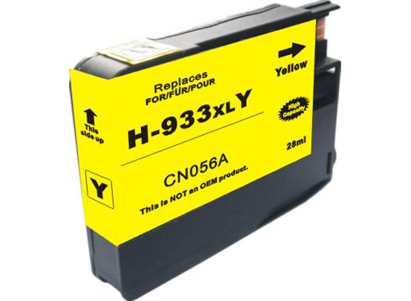 HP HP-933XLY High Capacity Yellow New Compatible Color Inkjet Cartridge