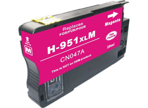HP HP-951XLM High Capacity Magenta New Compatible Color Inkjet Cartridge