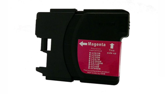 Image for product brother-lc61-lc65-m-new-compatible-magenta-ink-cartridge-high-yield