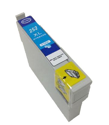 Epson T252XLC High Capacity Cyan New Compatible Color Inkjet Cartridge